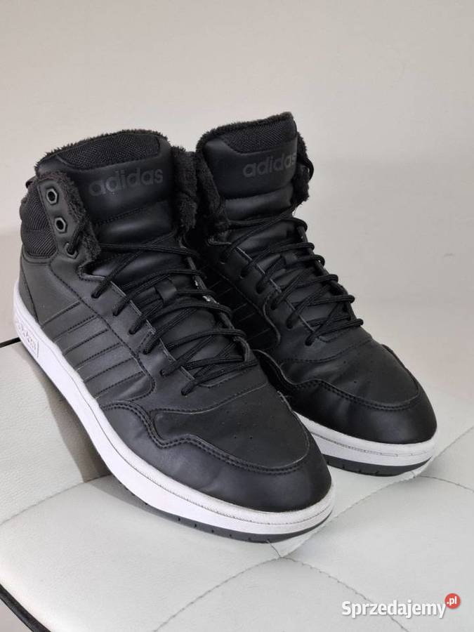 Ocieplane sneakersy 43 adidas Hoops 30 Mid