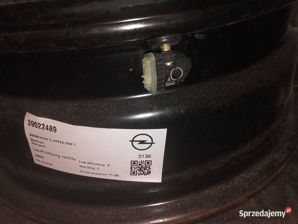 Felgi do Opla 16 z czujnikami TPMS utrzymanie Kluczbork