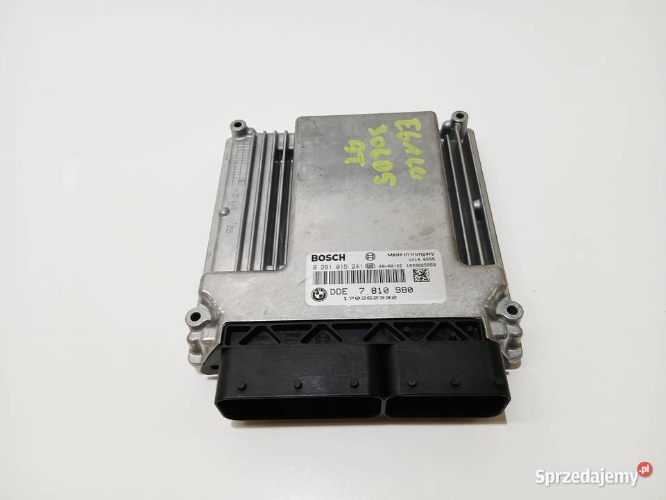 KOMPUTER STEROWNIK SILNIKA BMW E60 E61 306D5 OE Strzyżewice