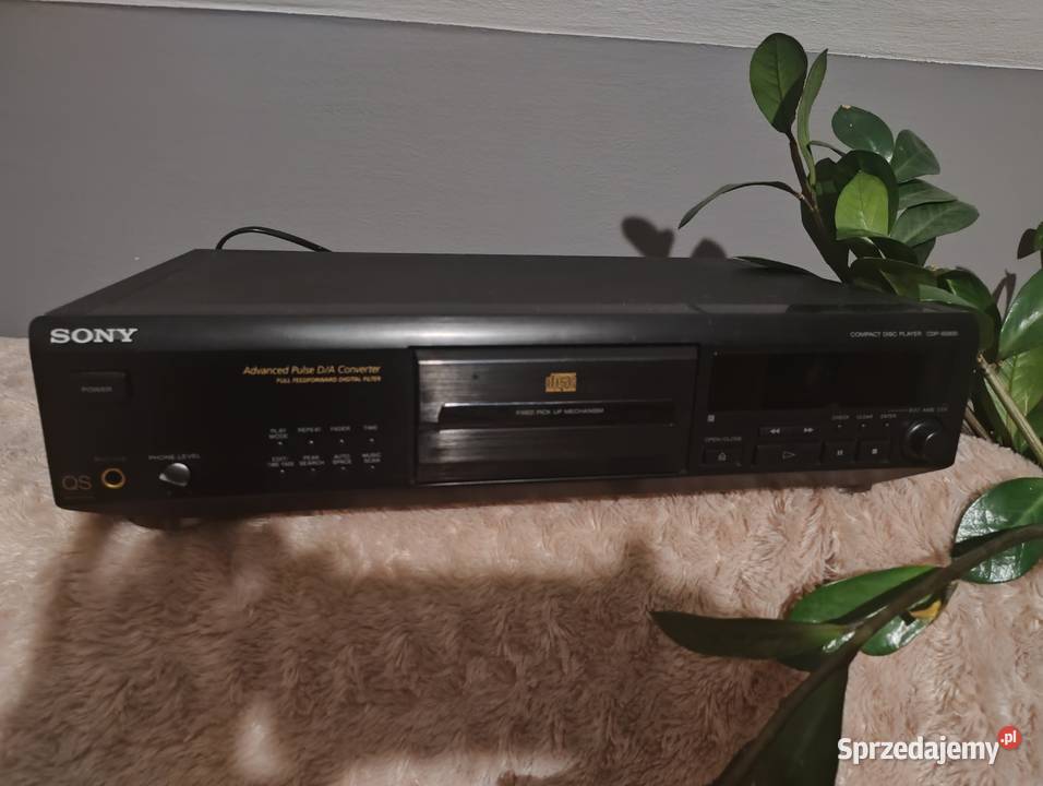 Odtwarzacz CD Sony cdp xe 800 z pilotem Trzebuska sprzedam