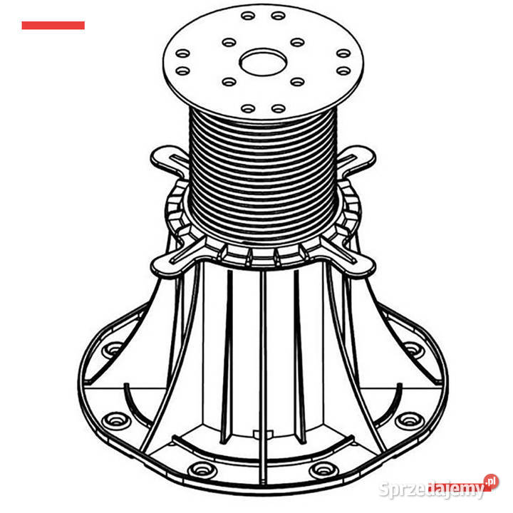 Wspornik Tarasowy Regulowany Mm Do P Yt Tarasowych Krak W
