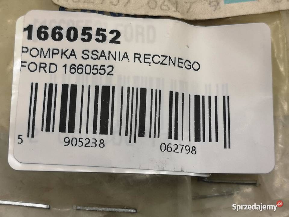 POMPKA SSANIA RĘCZNEGO FORD ESCORT 19861995 NOWA Ramiona wycieraczek