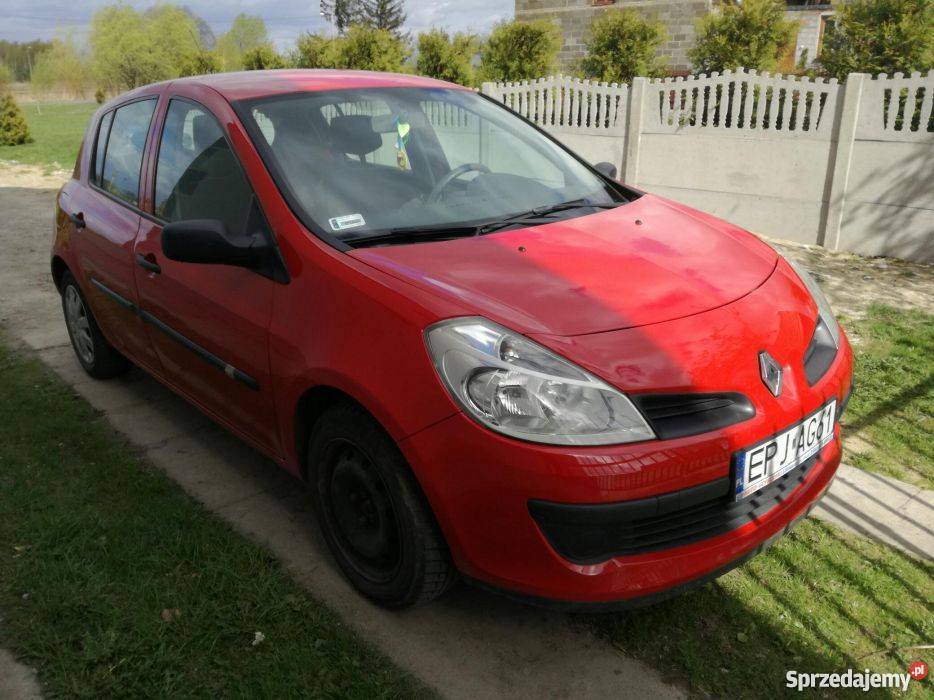 Renault Clio III 2007 benzyna gaz elektryczne lusterka