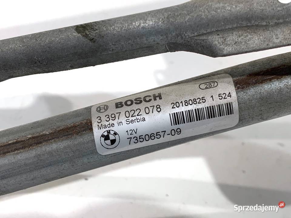 MECHANIZM WYCIERACZEK PRZÓD BMW F48 7350657 osobowe Mechanizmy wycieraczek Motoryzacja