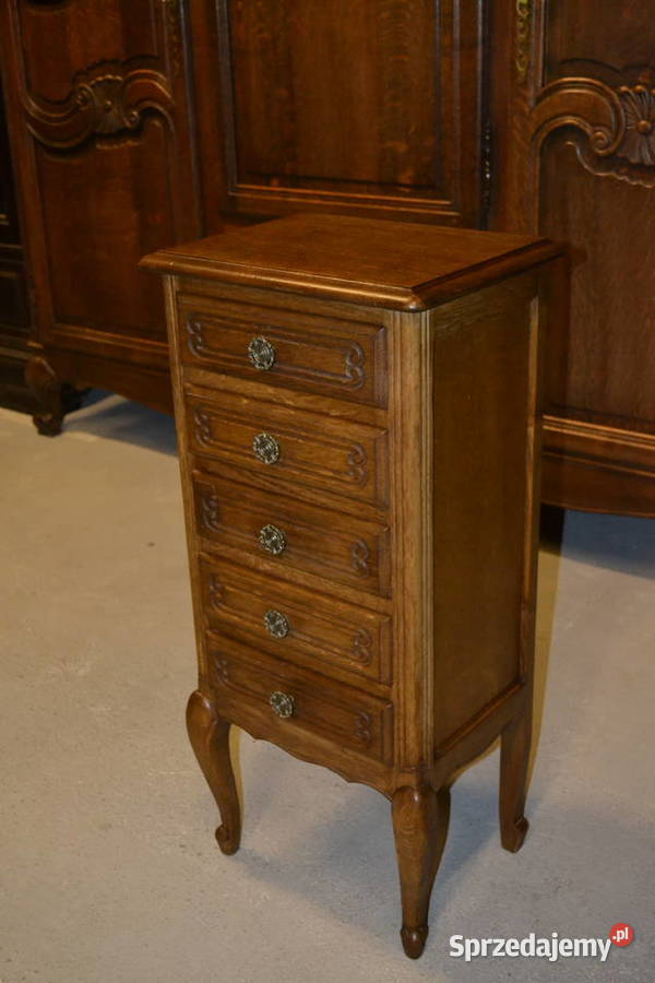 komoda szyfonierka ludwikowska dąb 2 Będzin