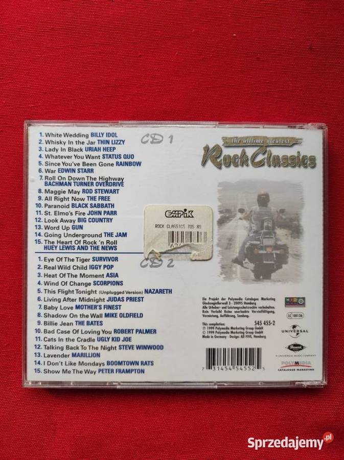 Various The Alltime Greatest Rock Classics Of Płyty i kasety Kielce