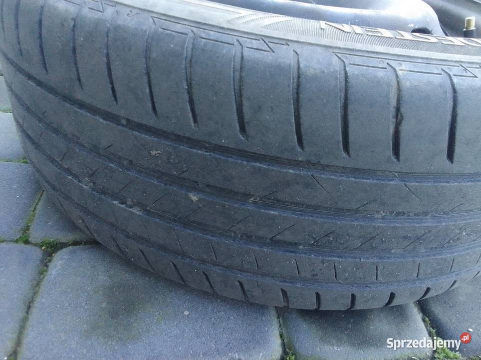 Opony letnie na felgach stalowych sprzedam Samochodowe Okalewko