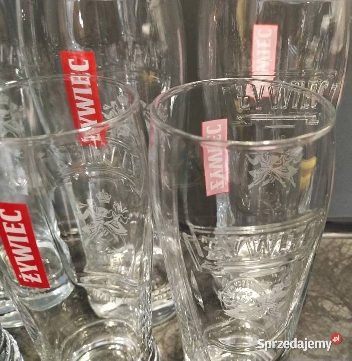 ŻYWIEC szklanki do piwa 6 NOWE Olsztyn