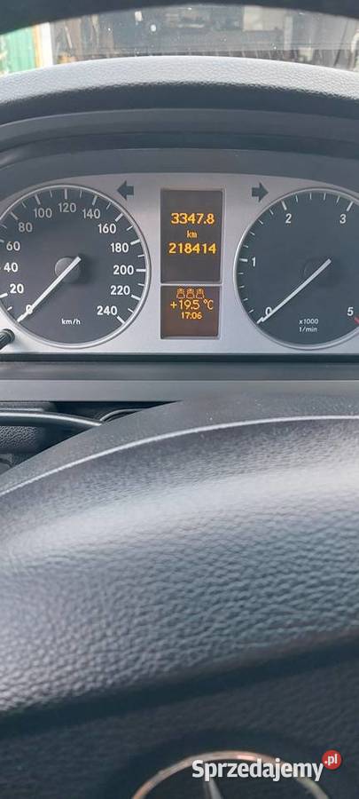 Mercedes B klasa 2007r w stanie bezwypadkowy Mercedes-Benz Izbica Kujawska