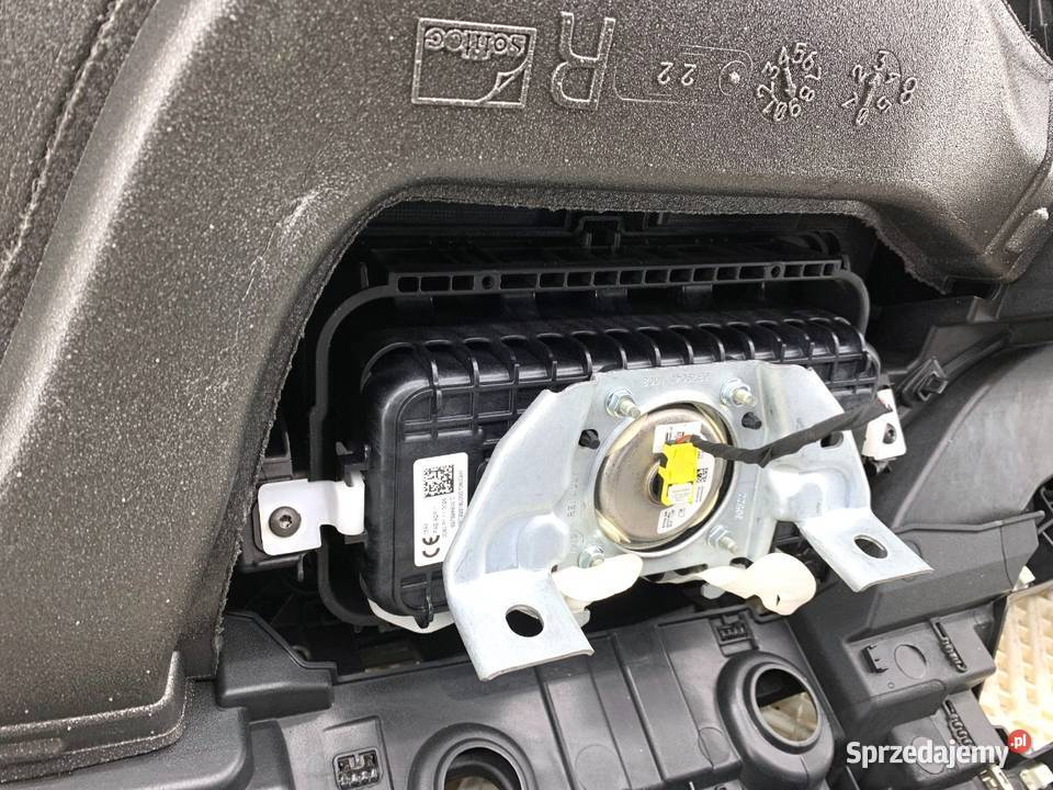 KOKPIT Z PODUSZKĄ PASAŻERA RENAULT CLIO V