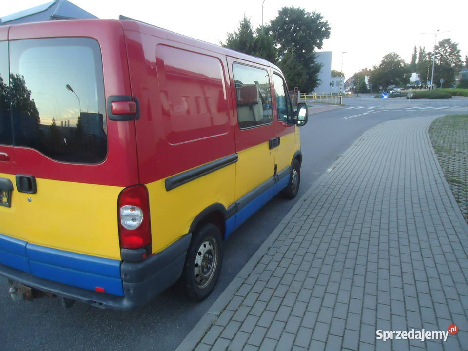 RENAULT MASTER 25DCI 2010r 8 OSÓB HAK Nowy Dwór Gdański