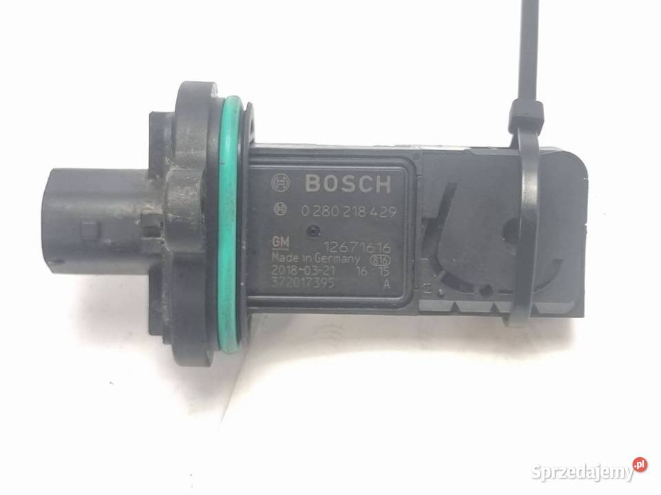 PRZEPŁYWOMIERZ OPEL ASTRA J 0280218429 osobowe Lipno sprzedam