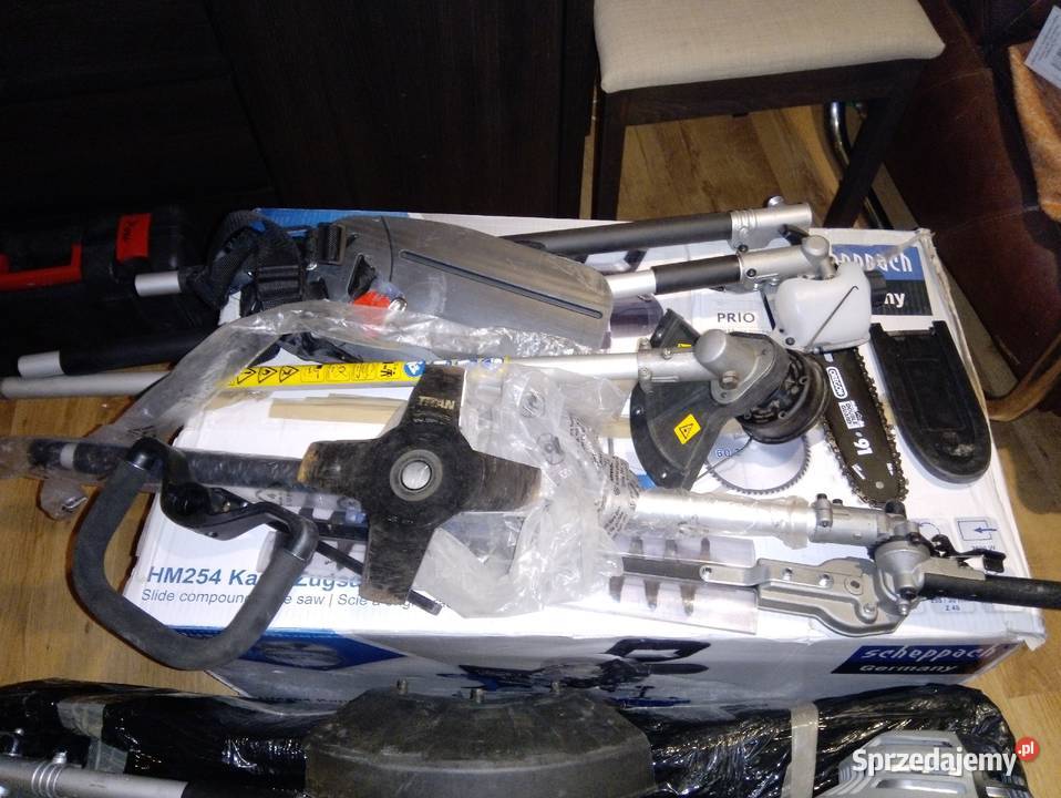 4w1 kosa spalinowa nożyce piła wysięgnik Mińsk Mazowiecki