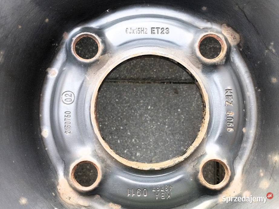 Felga stalowa 15 Peugeot Citroen 6Jx15 4108 ML65