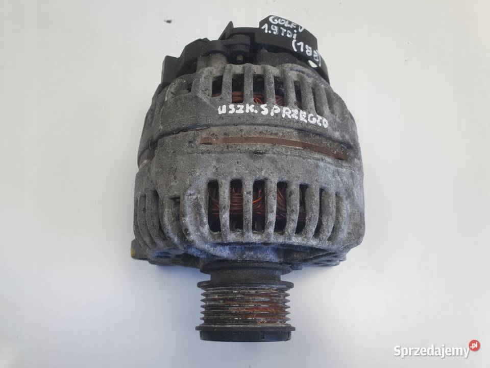 VW Golf V 19 TDI ALTERNATOR bosch 06F903023F Janów