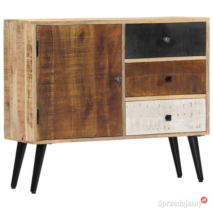 Szafka 88 x 30 x 73 lite drewno mango WM282876 Warszawa