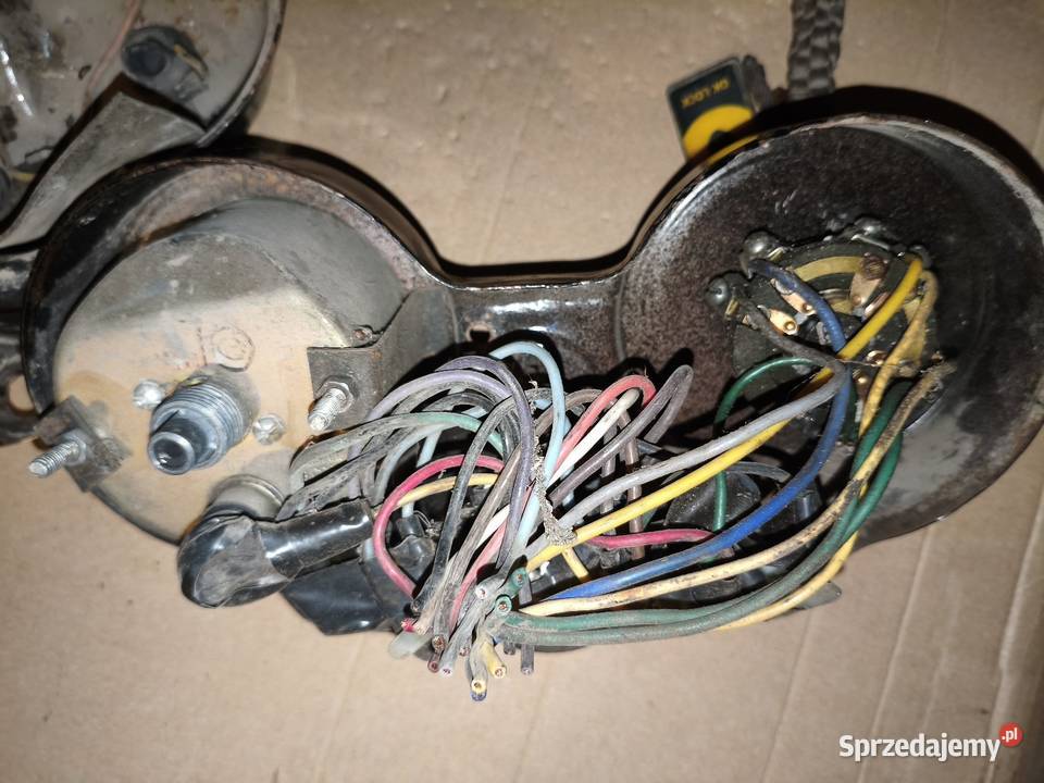Konsola stacyjka licznik Dniepr MT K650 Kierownice motocyklowe Leszno