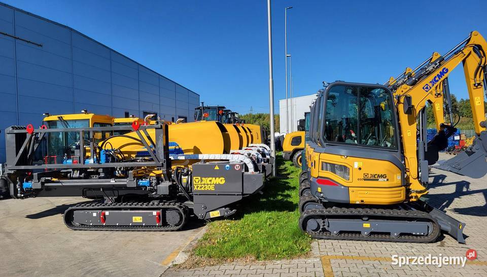 Wiertnica XCMG XZ230 przewierty sterowane Gdańsk