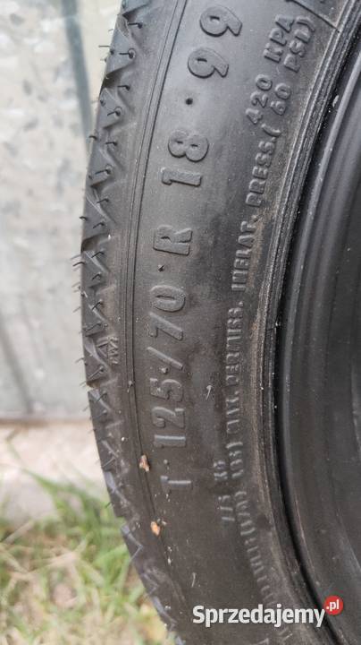 Koło dojazdowe 1257018 VW audi skoda seat 5x112 Koła dojazdowe Zwoleń