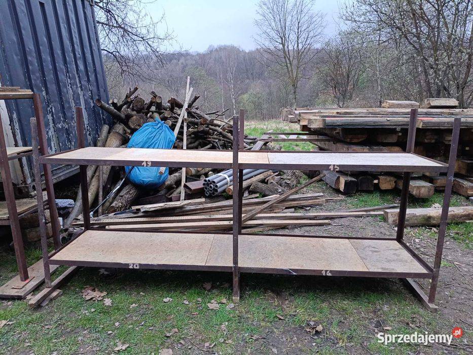 Regały pułki do garażu magazynowe Skawina
