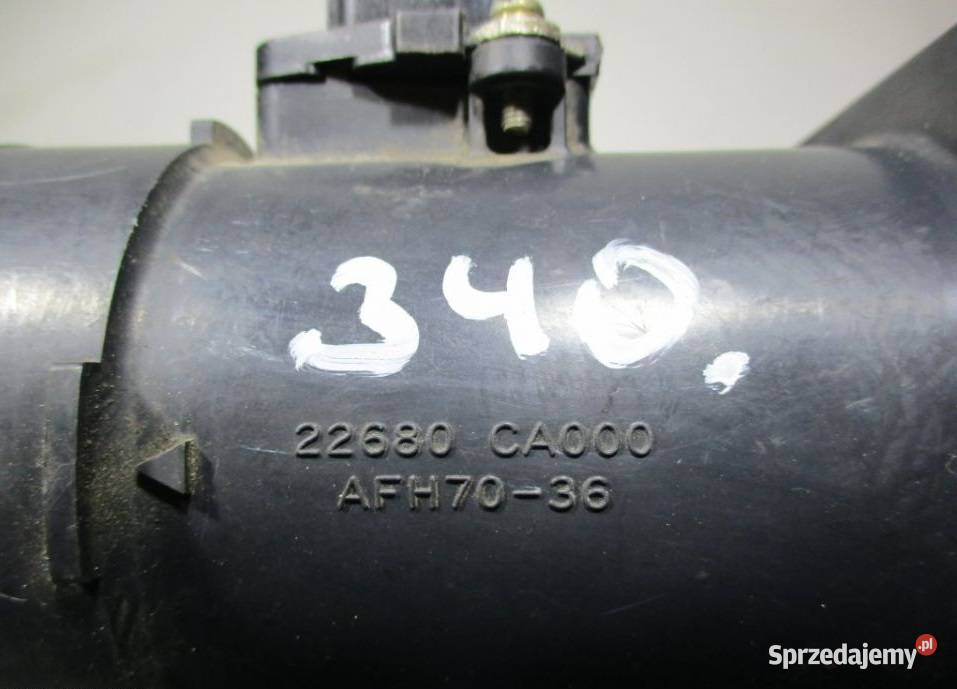 INFINITI FX 35 45 PRZEPŁYWOMIERZ 22680CA000 osobowe Silniki i osprzęt Części samochodowe