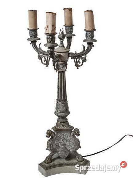 Duża stara secesyjna lampa 59 Rzeszów