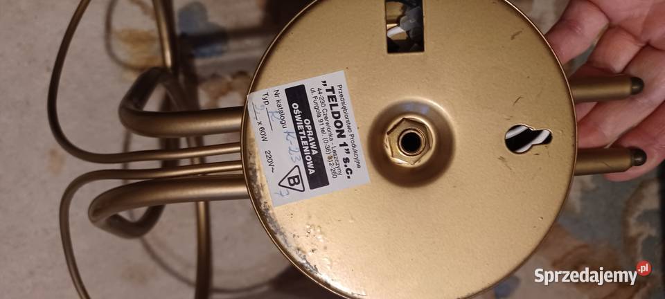 vintage dwa kinkiety 100z opisane w treści Poznań