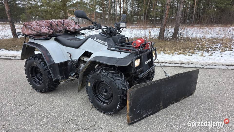 Quad Kawasaki klf 400 4x4 półautomat plug 20000km Sandomierz