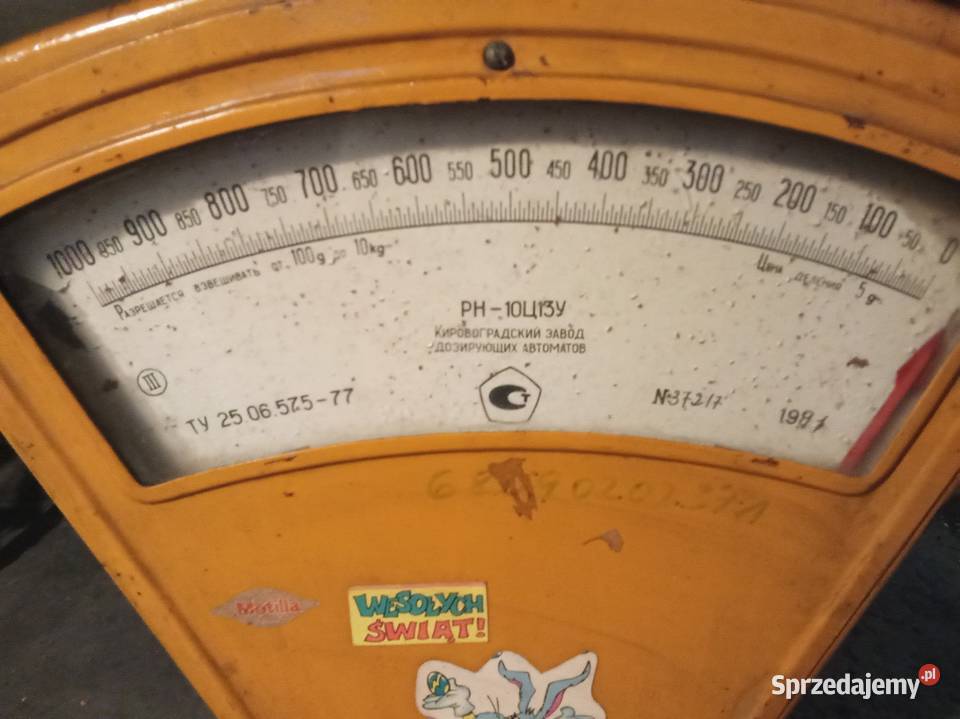 Waga Sklepowa PRL Antyki, Sztuka, Kolekcje Imielin sprzedam