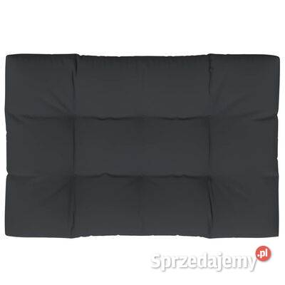 vidaXL Poduszka na paletę czarna 120x80x12 Warszawa