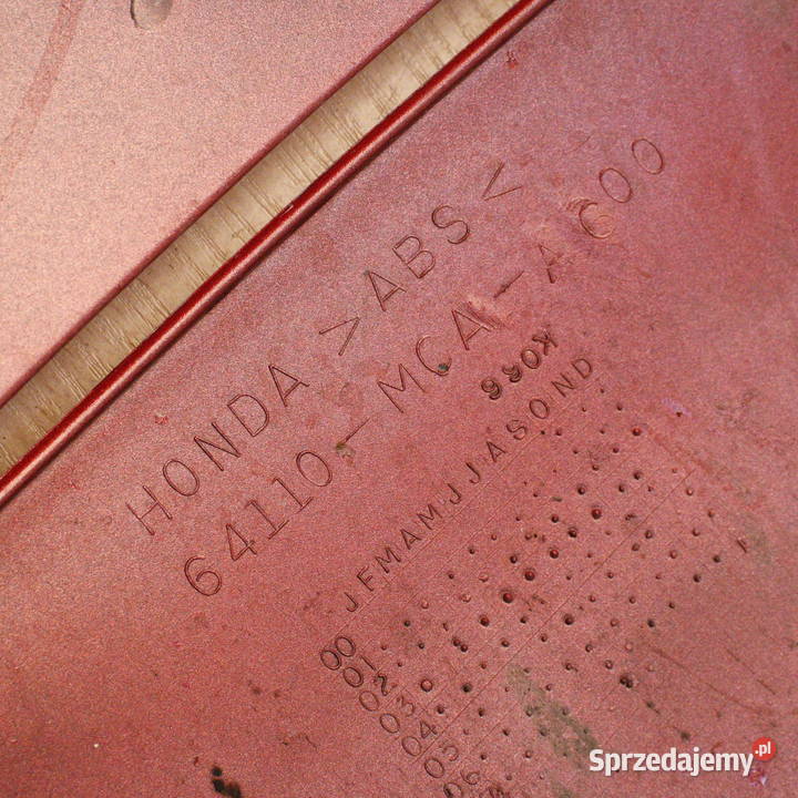 Czasza czacha podszybie owiewka przód 0110 Honda Myje