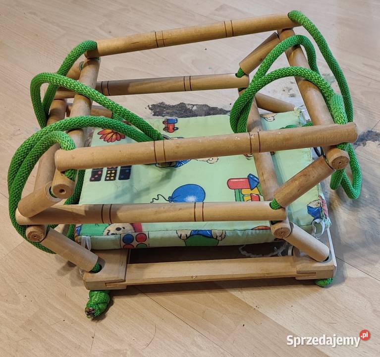Huśtawka drewniana dzieci Olsztyn sprzedam
