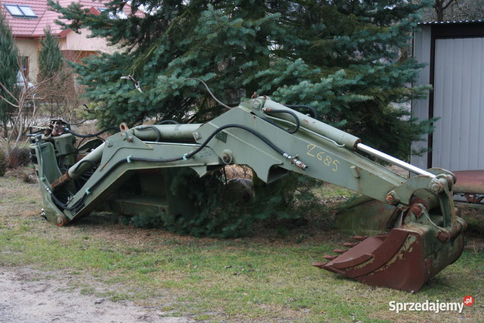 Duże ramię kopiące Schaeff do ciągnika nieuszkodzony Kozienice