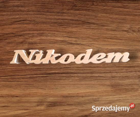 Napis 3D ręcznie wykonany imiona i inne napisy Litery 3D Bydgoszcz