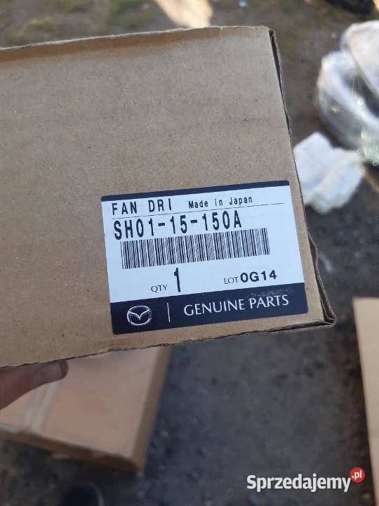 Wentylator chłodnicy Mazda 3 III SH0115150A