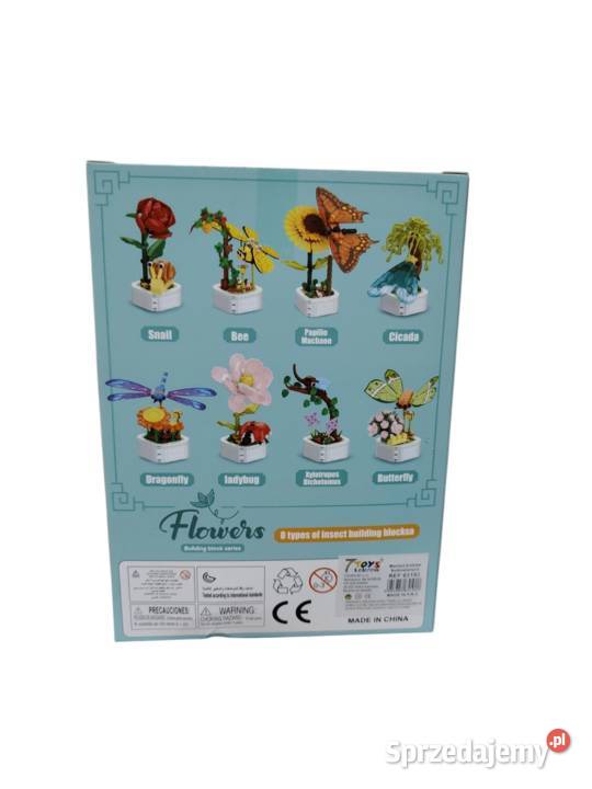Zestaw klocków flowers biedronka sprzedam
