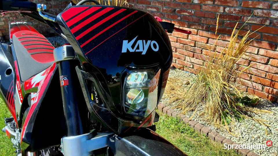 KAYO T4 t4 enduro MOTOEAGLES Kayo T4 Sprawdż manualna Bicz