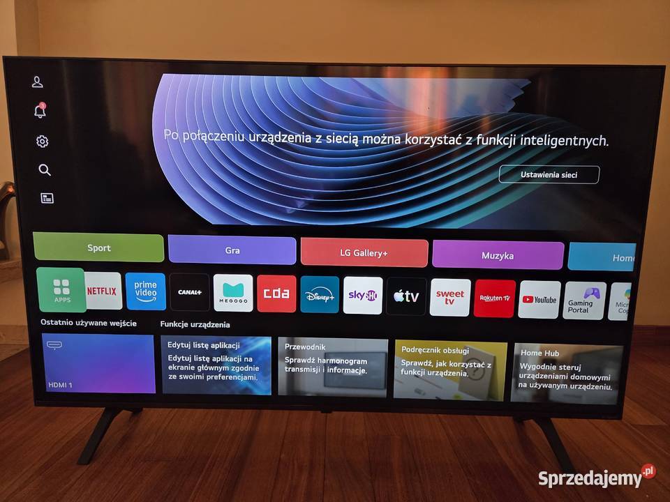2026 Telewizor jak NOWY, LG NanoCell 55" 4K UHD, stan Idealny!
