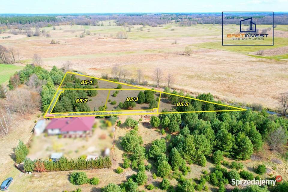 Twoja działka Narwią MPZP Cisza i natura Stary Lubiel