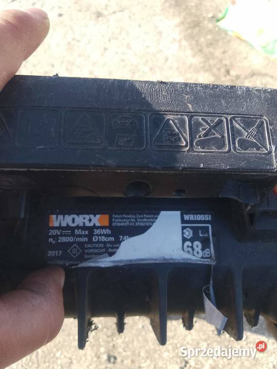 robot koszacy worx wr105si Legnica