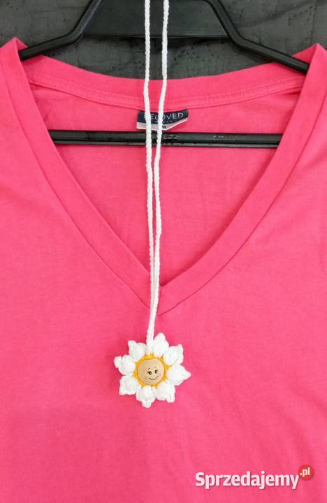 Wisiorek wykonany na szydełku łódzkie Łask sprzedam