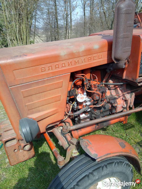 Władimirec T25 z pługami i bronami Napęd 2x4 lubelskie Piaski