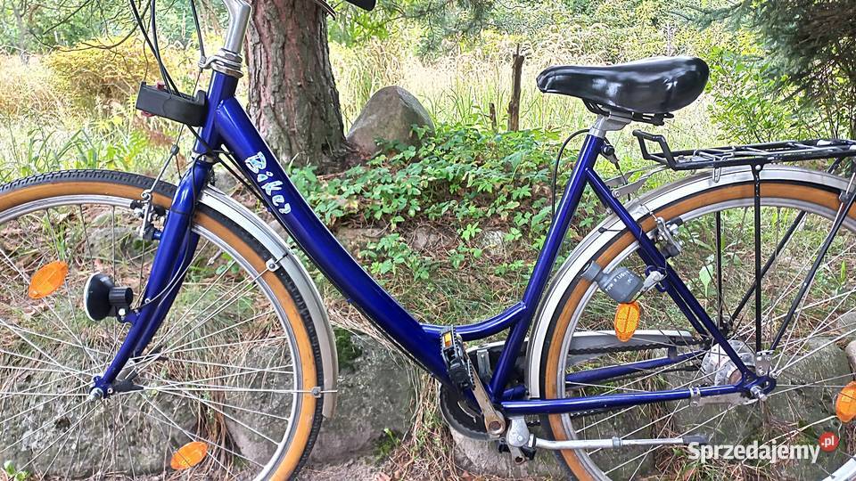 Rower Miejski Damski Bikes Damka 7 biegów Nexus Wołów