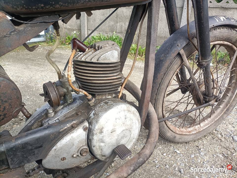 WFM 125 CZARNA 1956r oryginalny stan Padniewko