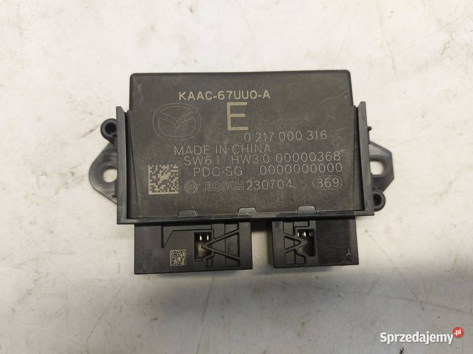 Mazda CX60 2023 sterownik moduł czujników pdc dolnośląskie sprzedam