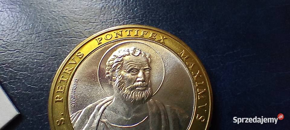 Stare monety Medal Papież Piotr Apostoł 159 Lesko