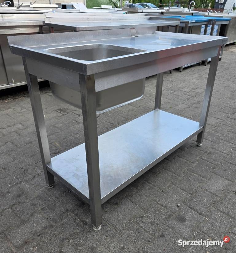 Zlew 1 Komorowy z Półką 1206085 M1702 N Gastronomia Nowe Skalmierzyce