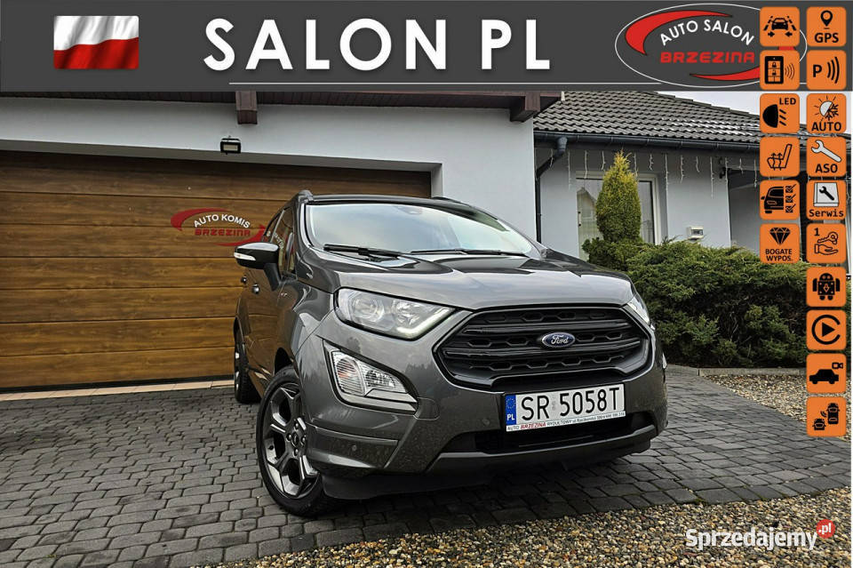 Ford EcoSport serwis ASO Full Led nawigacja II Rydułtowy sprzedam