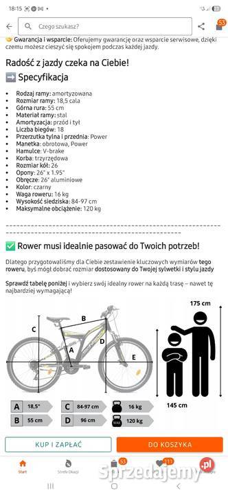 Rower górski 26 Niedrzwica Duża sprzedam
