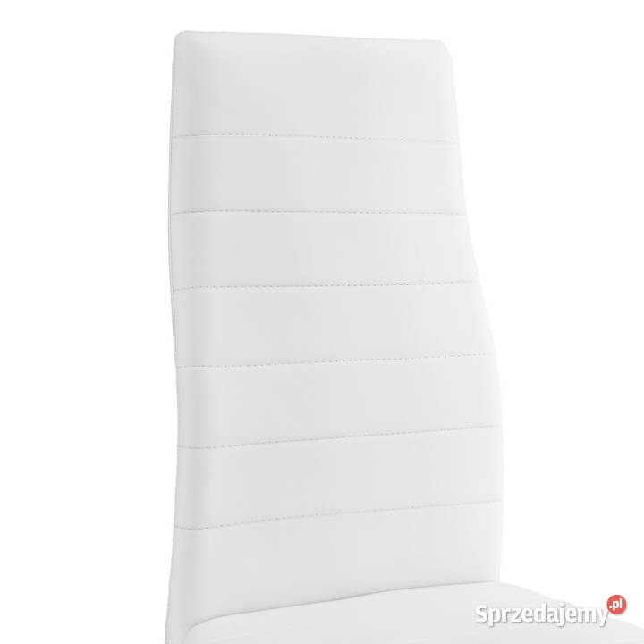 Zestaw 4 Białych Krzeseł Fado Wysyłka 24H wielkopolskie Tarchały Małe